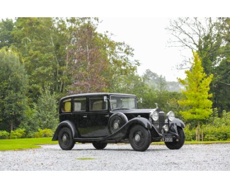 1934 Rolls-Royce 20/25hp Limousine Coachwork by Arthur Mulliner, Northampton Registration no. VV 2802 Chassis no. GUB51 Engin