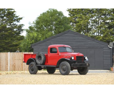 1947 Dodge Power Wagon 4x4 Flat Bed Truck Registration no. SXS 130 Chassis no. 83902983•Imported from Montana, USA in 2021•Pr