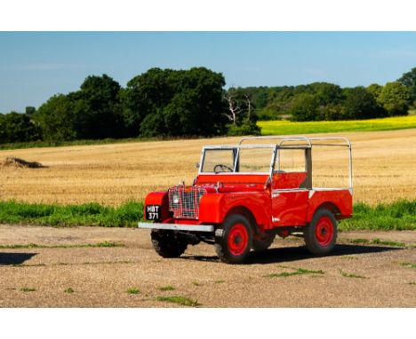 1949  Land Rover  Series I 4x4 Utility Registration no. HBT 371 Chassis no. R866615 Engine no. 866714•Preserved in the early 