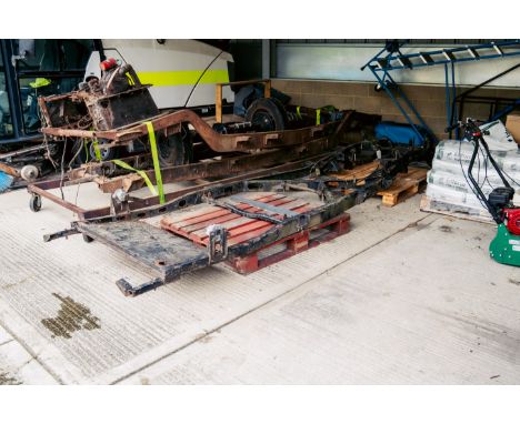 1950s Alvis TA21 Chassis  Chassis no. to be advisedLooking much like its TA14 predecessor, but featuring independent front su