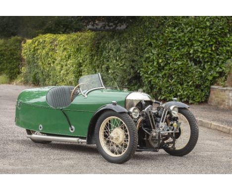 1929 Morgan Super Sports Three-Wheeler Registration no. 408 LNX Chassis no. M19 Engine no. LTOW/3/H11691/5L (see text)•Presen