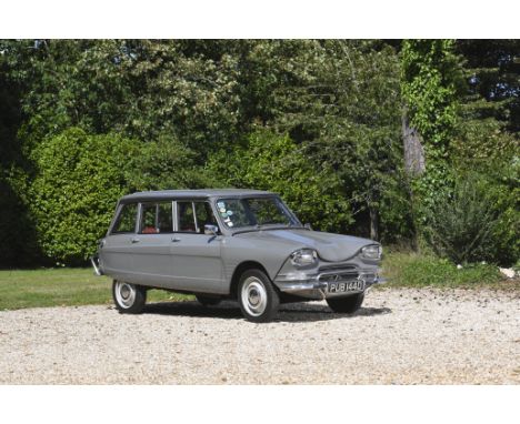 1966 Citroën  Ami 6 Break Estate Registration no. PUB 144D Chassis no. AM1319480 Engine no. 026700906• Upmarket 2CV derivativ