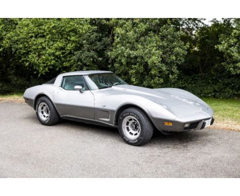 1978 Chevrolet Corvette  25th Anniversary Targa Coupé Registration no. YEL 302S Chassis no. 1Z87L8S413859 Engine no. 413859•F