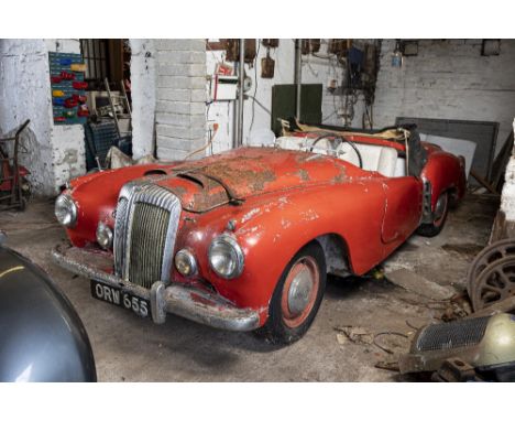 1953 Daimler Conquest Roadster Prototype Registration no. ORW 655 Chassis no. 85004•Unique pre-production prototype •Numerous