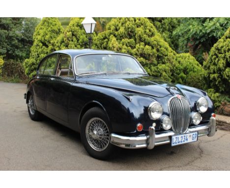 1962 Jaguar Mark 2 3.4-Litre Saloon Registration no. 913 XVY Chassis no. A 153064 Engine no. KH18608•Delivered new to South A