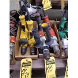 (4) Drills, Up To 1/2": (2) Dewalt, (1) Milwaukee, & (1) Skil