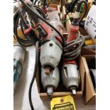 (3) Corded Milwaukee Corded Impacts: (1) 3/4" & (2) 1/2"