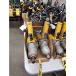 (2) Dewalt 3/4" Corded Impact Wrenches