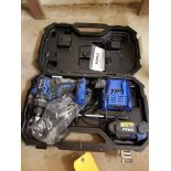 Kobalt 1/2" Drill w/ 24V Battery, Charger, & Case