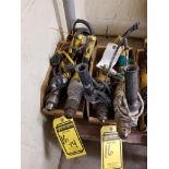 (4) Dewalt DW235G VSR 1/2" Drills
