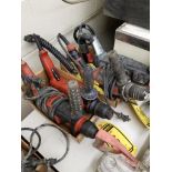 (4) Rotary Hammers: (3) Hilti & (1) Bosch