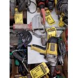 (2) 1/2" Electric Drills: Milwaukee & Dewalt