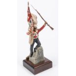 A good Charles Stadden figure of a 31st Regt sergeant with the Colours at the battle of Sobraon,