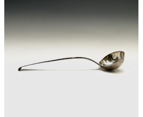 An Old English pattern silver soup ladle by William Eaton London 1827 7.40Oz UK Postage: £19.56
