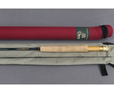 Orvis Trident TL Tipflex trout fly rod, in two sections, 9', Line 6.