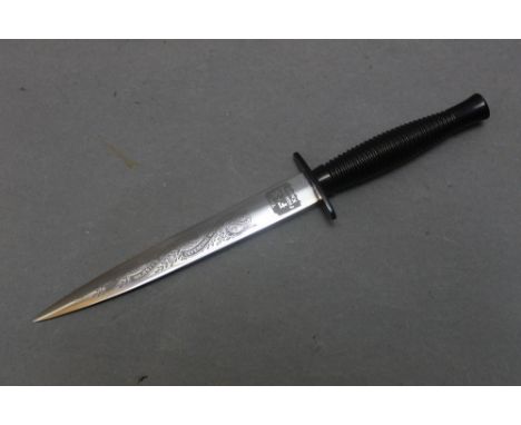 Wilkinson Sword London the FS Fighting Knife (Fairbairn Sykes), limited edition Operation Desert Storm 3rd Pattern Commando d