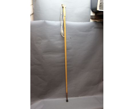 A wading stick, 134 cm.