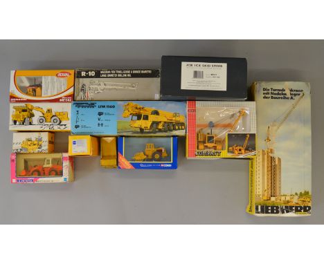 A good quantity of mainly boxed, Construction Vehicles, by Conrad,  NZG, Corgi Joal and others in a variety of scales, includ