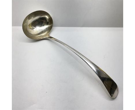 Large Mappin & Webb Silver Soup Ladle weight 290g