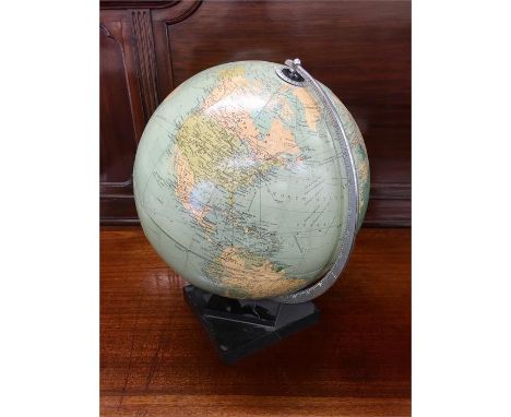 Vintage Phillips Challenge Globe 1930s hairline crack to base 