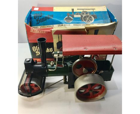 Vintage Boxed Wilesco Old Smokey  Steam Engine Original Box looks in good condition  Boxed  condition 