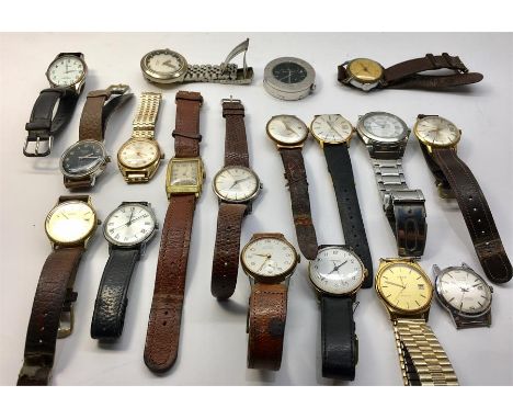 Collection of Vintage Wristwatches includes bulgari tissot, nidor ,sekonda,manex, oriosa, chalet etc A/f