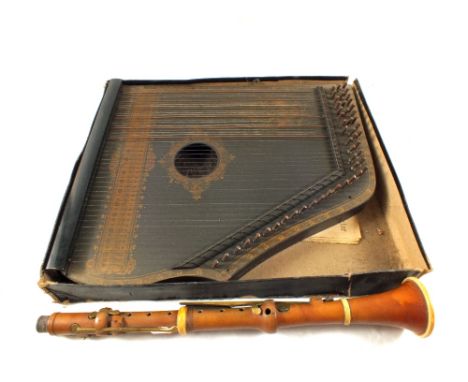 A German Zither and part clarinet