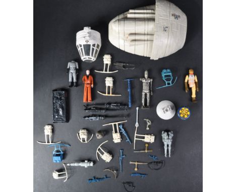 Star Wars - a collection of original vintage Palitoy / Kenner made Star Wars action figure weapons and playset accessories. I