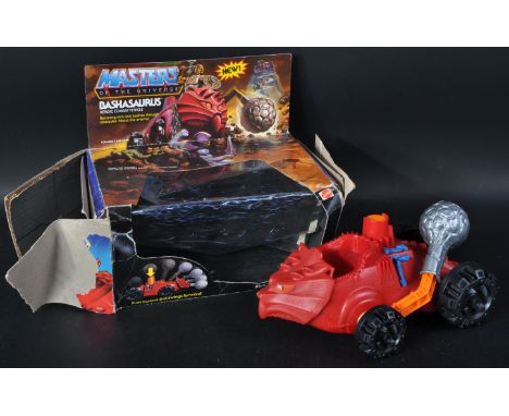 Masters Of The Universe - an original vintage 1980s Mattel made MOTU action figure playset vehicle ' Bashasaurus '. Appears c