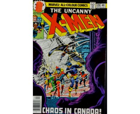 Marvel Comics - The Uncanny X-Men - original vintage issue of the comic book #120 - First appearance of Alpha Flight. 1979. C