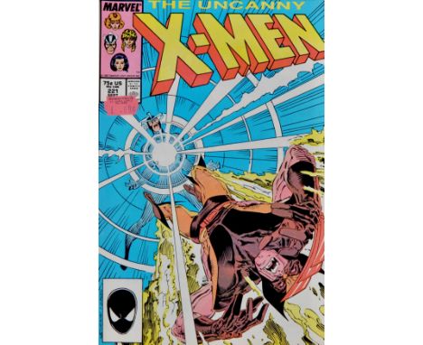 Marvel Comics - The Uncanny X-Men - original vintage issue of the comic book #221 - First appearance of Mr Sinister. 1987. Co