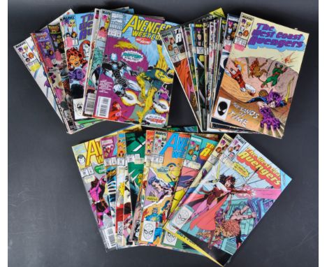 Marvel Comics - West Coast Avengers / Avengers West Coast - large collection of original vintage comic books, comprising issu