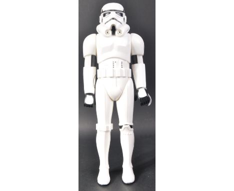 Star Wars - an original vintage Denys Fisher made 12" scale Stormtrooper action figure. Very white, but lacking blaster. Make