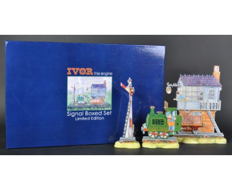 Ivor The Engine - Robert Harrop - Signal Boxed Set '. Limited to 500. Highly detailed resin figure / statue. Figure appears m