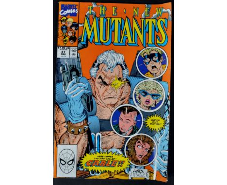 Marvel Comics - The New Mutants - Issue #87 1990 - First appearance of Cable (and first appearances of Stryfe and the Mutant 