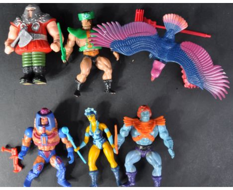 Masters of the Universe - a collection of assorted vintage original Wave 2 1983 Mattel made action figures to comprise of; Ev