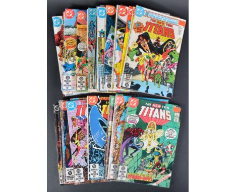 DC Comics - The New Teen Titans - a complete run of original vintage comic books, comprising of issues: #1 to #40 inclusive (