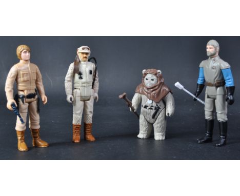 Star Wars - a collection of x4 original vintage Kenner / Palitoy made Star Wars action figures. Comprising: General Madine (L