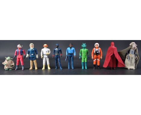 Star Wars -&nbsp; collection of x10 original vintage Palitoy / Kenner made Star Wars action figures. Comprising: Nein Nunb, E