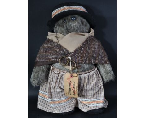 An original vintage 1970s (1978) Gabrielle Designs made Paddington Bear's ' Aunt Lucy ' soft toy teddy bear. The bear with ha