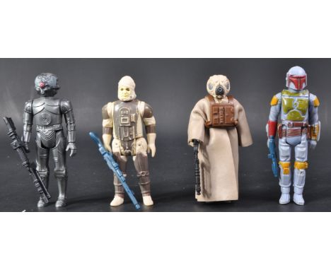 Star Wars - a collection of x5 original vintage Kenner / Palitoy made Star Wars action figures. All Bounty Hunters. Comprisin