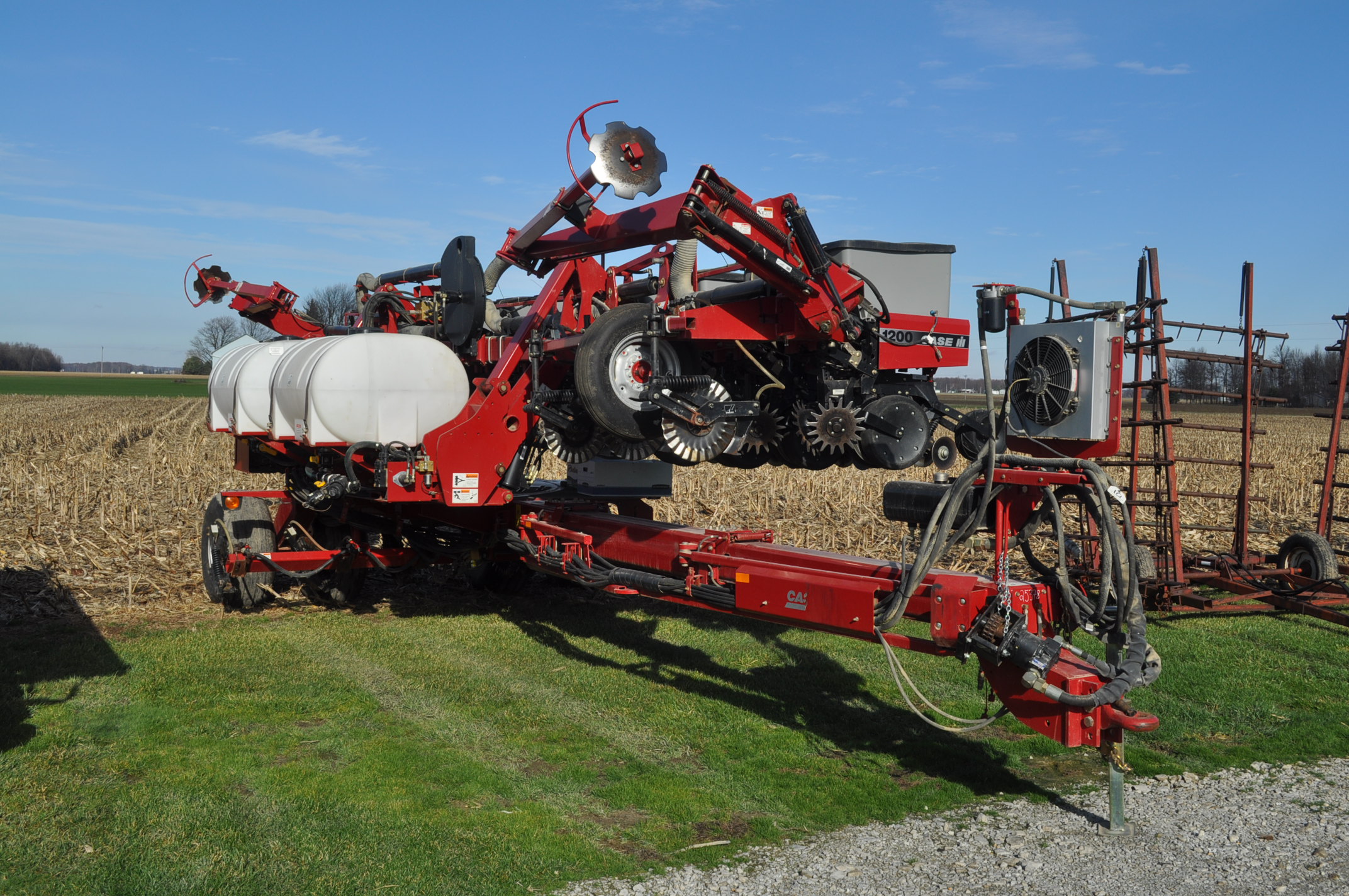 Case IH 1200, 12row x 30" planter, liquid 2x2 fertilizer, yetter row