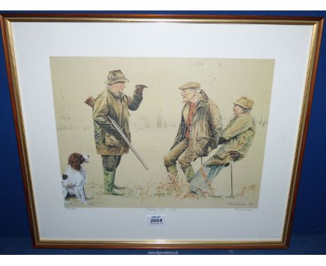 A framed and mounted Ros Goody limited edition Print no. 25/850 titled "Flying That High", signed in pencil lower right, 19 1
