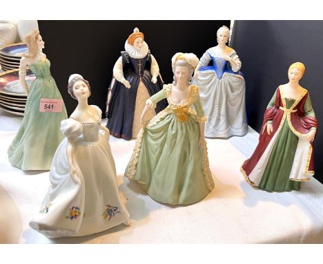 Four Royal Doulton figures, Rhapsody, Kate, Lorna and Sophie 