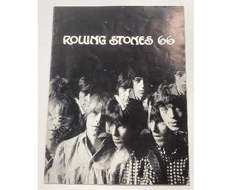 THE ROLLING STONES: ROLLING STONES 66 programme 