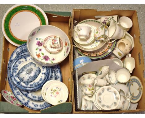 Ceramics - Table China - an Aynsley Tibet pattern part tea set; others; Richmond Wild Flowers, others, Copeland, Spode; etc, 