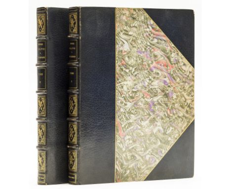 Bindings.- Fragonard (Jean Honoré).- Grappe (Georges) Fragonard, peintre de l'amour au XVIIIe siècle, 2 vol., one of 500 copi