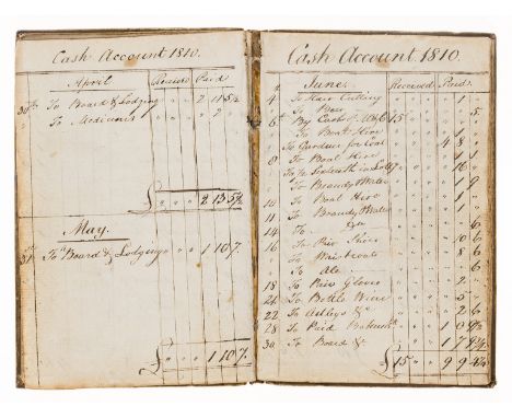 NO RESERVE Royal Navy.- Muirson (John, midshipman, later lieutenant in the Royal Navy, served on HMS Stately and HMS Sophie, 