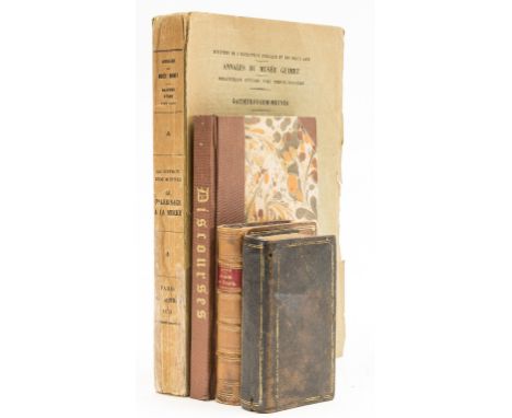 Judaica.- Gaudefroy-Demombynes (Maurice) Le Pèlerinage a la Mekke, frontispiece, original wrappers, faded, extremities chippe
