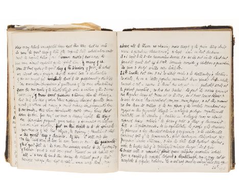 Surrey, Farnham.- [Tower (Bertie, Commander, Royal Navy retired)] Diary, autograph manuscript, c. 370pp., a few newspaper cut